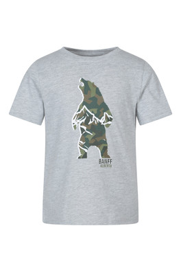 Banff Kids Short Sleeved Tee - Grey