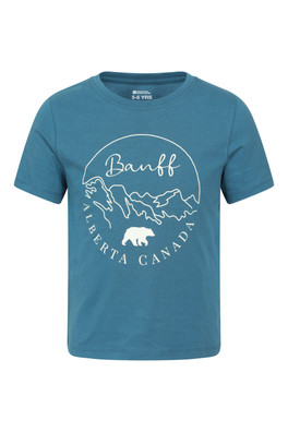 Banff Kids Short Sleeved Tee - Blue