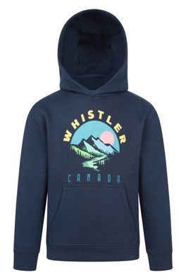 Whistler Regional Kids Hoodie - Blue