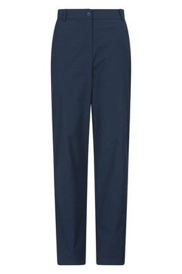 Delta Stretch Womens Short Trousers - Navy