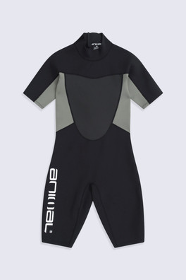 Slater Mens 2mm Shorty Wetsuit - Black