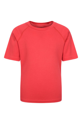 Endurance IsoCool Kids Tee - Red
