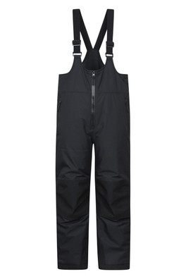 Falcon Kids Extreme Waterproof Snow Bibfront Pant - Black