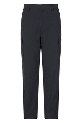 Winter Delta Mens Fleece Lined Trousers - Regular Length - Black