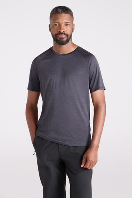 Pulse Mens IsoCool Tee - Dark Grey