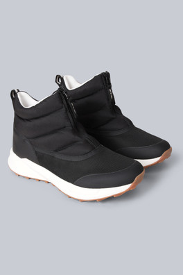 Boots à fermeture éclair Femme Globe - Noir