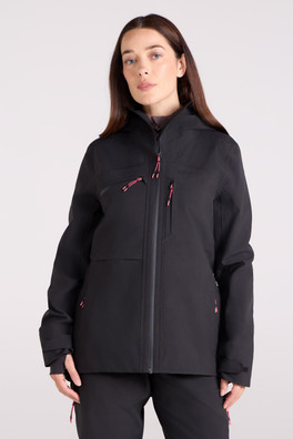 Cortina Womens Extreme 3 Layer Waterproof Ski Jacket - Black