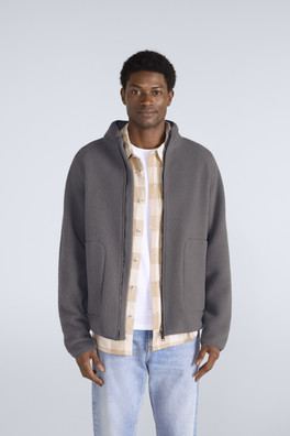 Andy Mens Borg Fleece Jacket - Light Grey