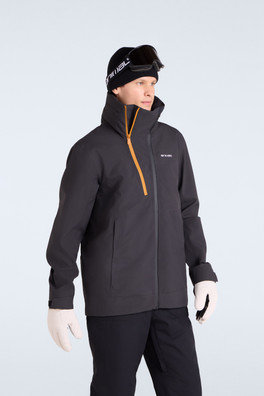 Vortex Mens 3 Layer Ski Jacket - Black