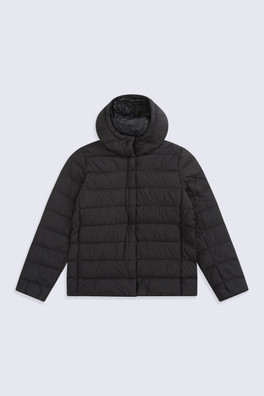 Womens Lightweight Down Packable Jacket - Jet Black