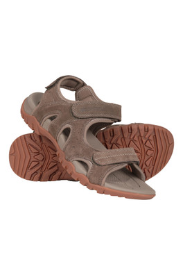Rock Pool Suede Walking Sandal - Brown