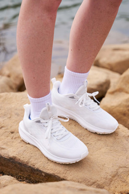 Nimble Womens Lightweight Active Shoes - White