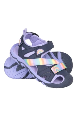 Seaside Junior Shandals - Lilac