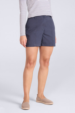 Robin Womens Casual Walking Shorts - Navy