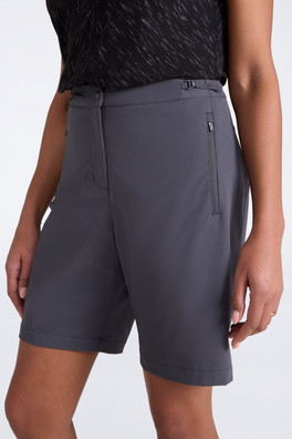 Nova Womens Water Resistant Hiking Shorts - Grey