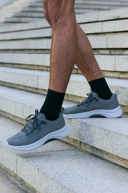 Axel Mens Active Trainers - Dark Grey