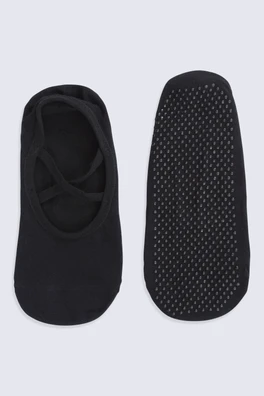 Animal Active Grippi Womens Yoga Socks - Black