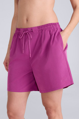 Reeva Womens Hybrid Swim Shorts - Purple
