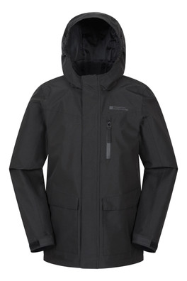 Noah Kids Waterproof Jacket - Black