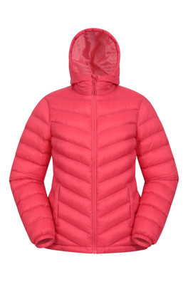 Seasons Womens Insulated Jacket - Fiery Coral