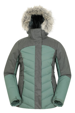 Manteau de ski isolé Pyrenees II pour femmes - Kaki