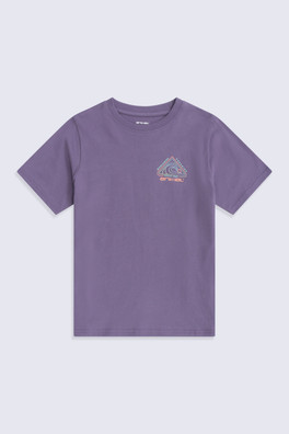Jacob Kids Graphic T-Shirt - Purple