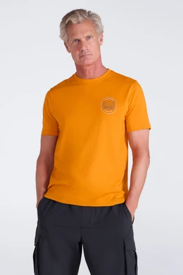 Adventure Awaits Graphic Short Sleeve T-Shirt - Bright Orange