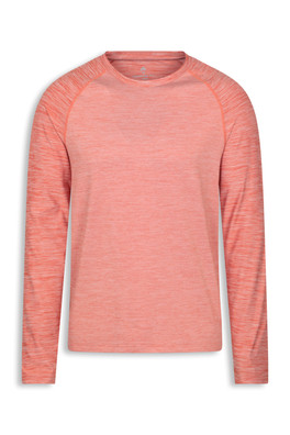 Nova Mens Long Sleeve T-Shirt - Rust