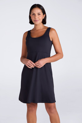 Alberta Womens Sleeveless Dress - Noir