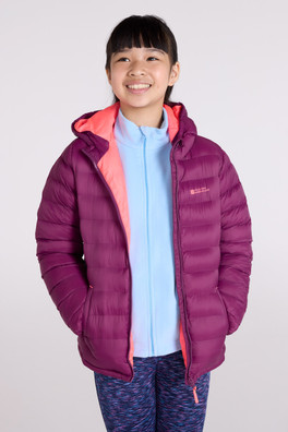 Seasons II Kids Padded Jacket - Berry