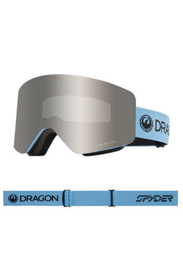 R1 OTG Unisex Snow Goggles - Blue Drift /Silver Ion & Amber