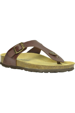 Geneve Womens Designer Sandals - Dark Brown