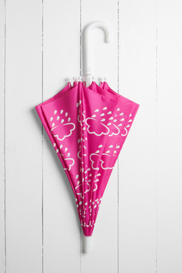 Kids Colour-Revealing Umbrella - Orchid Pink