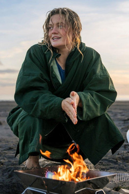 Changing Robe Women's - Evergreen