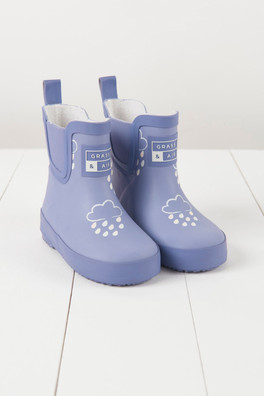 Kids Shortie Welly Boot - Lavender