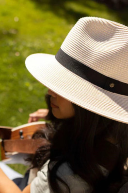 Havana Unisex Breathable UPF 50+ Classic Fedora - Cream
