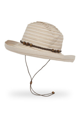 Vineyard Women's Packable UPF 50+ Kettle Hat - Linen