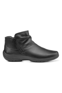 Murmur Women's Regular Fit Leather Boot - Black