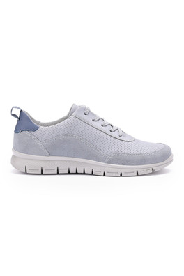 Gravity II Women's Regular Fit Nubuck Trainer - Pale Blue