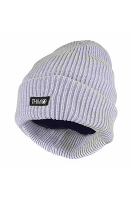 Ladies 3m Thinsulate Chenille Beanie Hat - Grey
