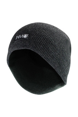 Kids Knitted Beanie Winter Hat - Grey