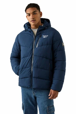 Stretch Puffer Mens Jacket - Navy