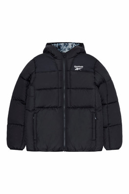 Reversible Puffer Mens Jacket - Black