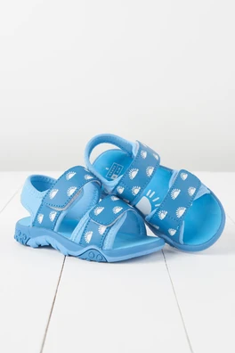Kids Colour Changing Sandals - Turquoise