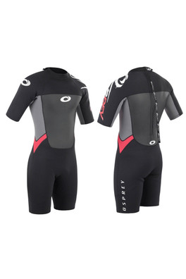 Origin Mens 3/2mm Shorty Wetsuit - Red