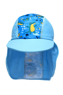 Kids Legionnaire Sun Hat - Crocodile Swamp