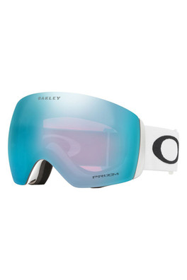 Flight Deck L Unisex Snow Goggles - Matte White/przm Snow Sapphire