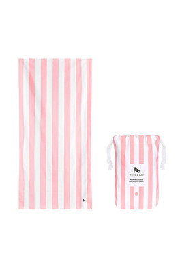 Quick Dry Beach Towel - Malibu Pink