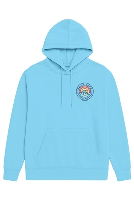 Rays For Days Womens Hoodie - Sky Blue