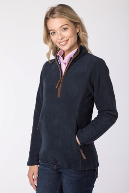 Huggate Ladies Overhead Fleece - Ink